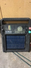 Solar 18mi Rated Electric Fence Energizer for Livestock American Farm Works USA
