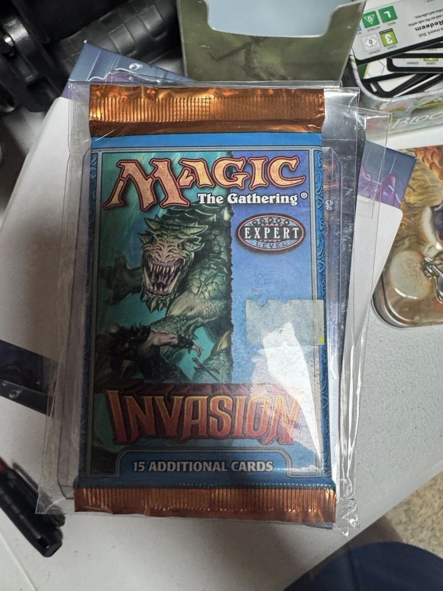 Magic: The Gathering Invasion Sealed Collectible Card Game Packs