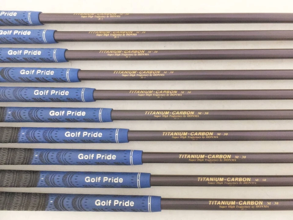 HONMA LB-717 FORGED TOUR Iron Set 3-11-SW(10Clubs) / R-1 / TITANIUM-CARBON M30 - Image 3 of 4