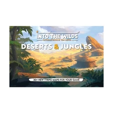 Tom Cartos Into the Wilds Battlemap Books Deserts & Jungles SW (New)