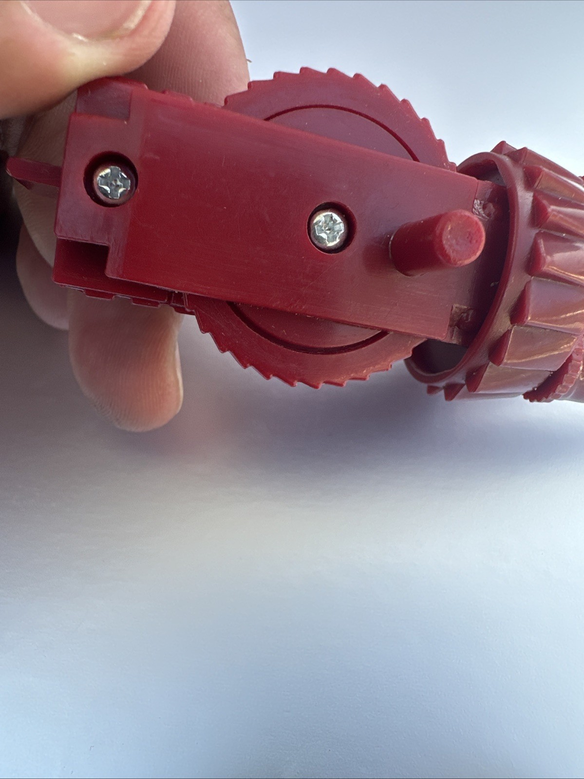 1994 TMNT SUPERMUTANTS BEBOP Tri-tipped Turtlenator & Double EdgeSpike Stick