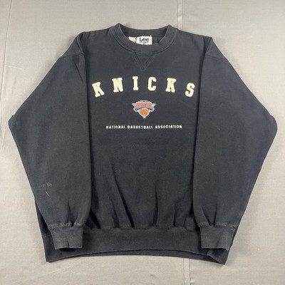 Vintage 90s Y2K New York Knicks Lee Sport Embroidered Crewneck