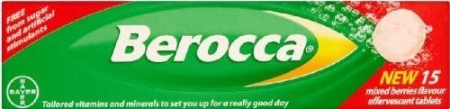 Berocca Effervescent Mixed Berries - Tablets Size 15 - Image 2