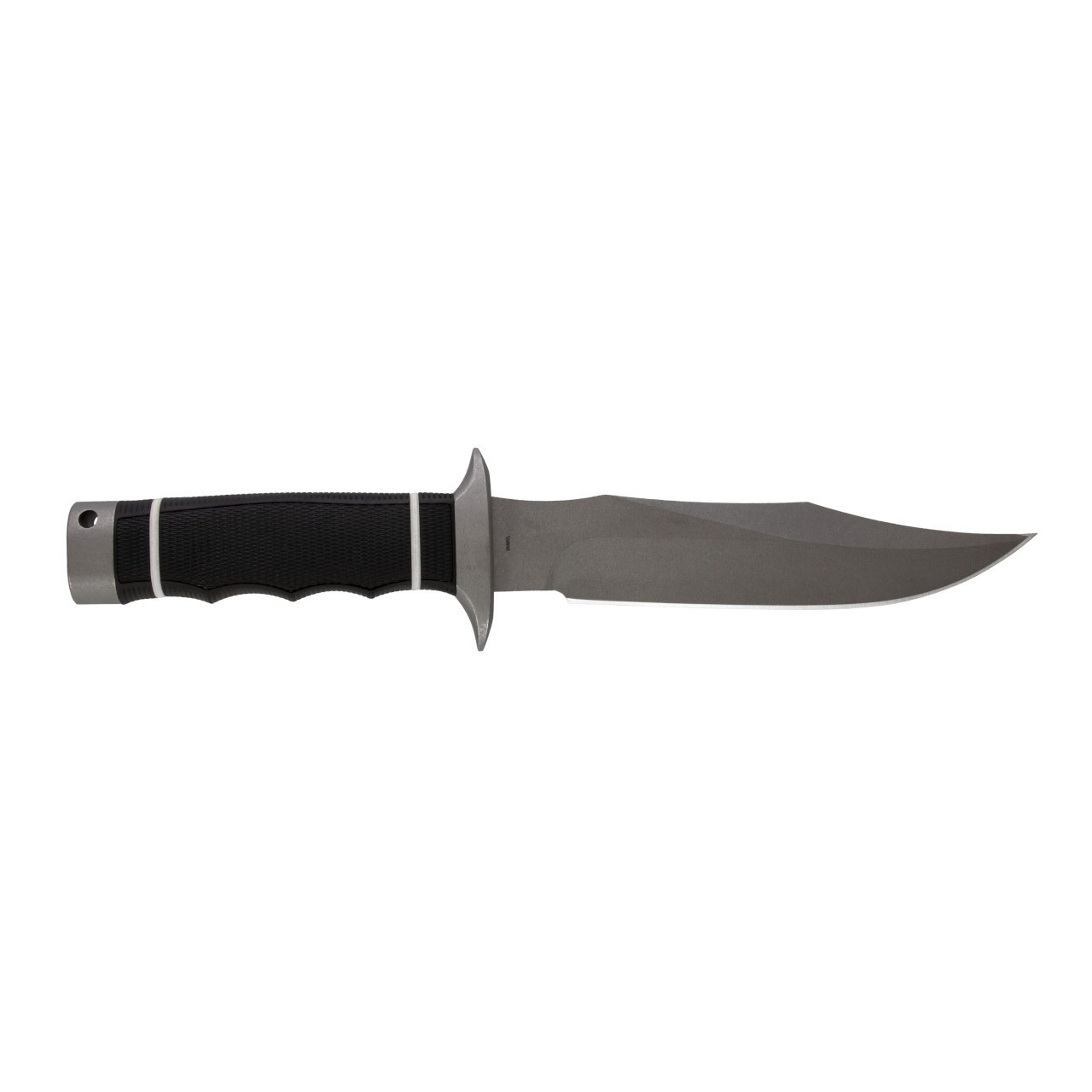 SOG Knives Tech Bowie S11B-BX Black Kraton Stonewashed AUS-8 Stainless Knife