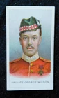 1915 Aus Wills Specialities cigarette card Victoria Cross Heroes WW1 G Wilson