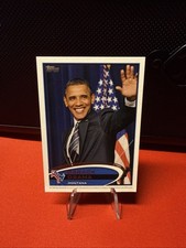 BARACK OBAMA 2012 Topps Election Predictor Card DEMOCRATIC PARTY CARD #PPO-35