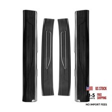 Door Sill Protector Compatible with 2023-2026 23-26 RX Pedal black 4-pcs