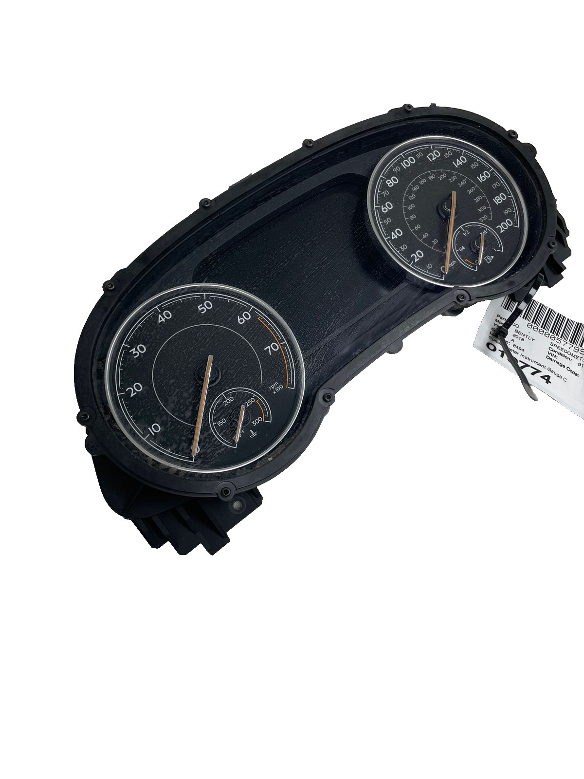 Bentley Bentayga 2015-2020 Instrument cluster