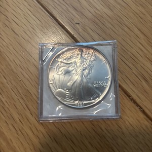 1993 ASE BU 1oz 999 Fine Silver $72
