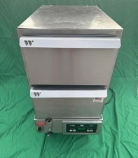 Winston HBB0N2 Stainless Steel 2 Narrow Drawers CVap Hold & Serve Drawer