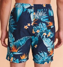 Rip Curl Laydays BoardShorts Size L Tropic Print Swim Trunks Surf Beach Meshline