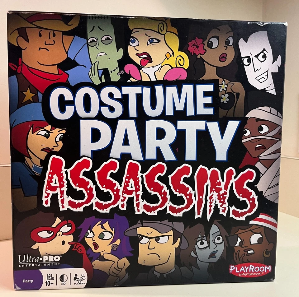 Fantasia Festa Assassinos Jogo de Tabuleiro, Entretenimento em Sala de Jogos, Completo, Idade 10+ - Imagem 2 de 4