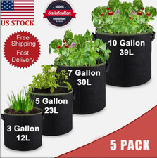 Thickened Nonwoven with Handles Plant Grow Ba...