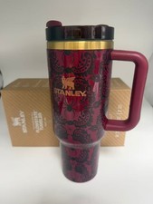 Stanley 2026 FlowState Halloween 40oz Tumbler Bordeaux Lace Quencher