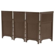 Suncast 4 Freestanding Wicker Resin Reversibl...