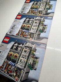 NEW LEGO Green Grocer 10185 Modular Buildings Instruction Manuals Full Set of 3