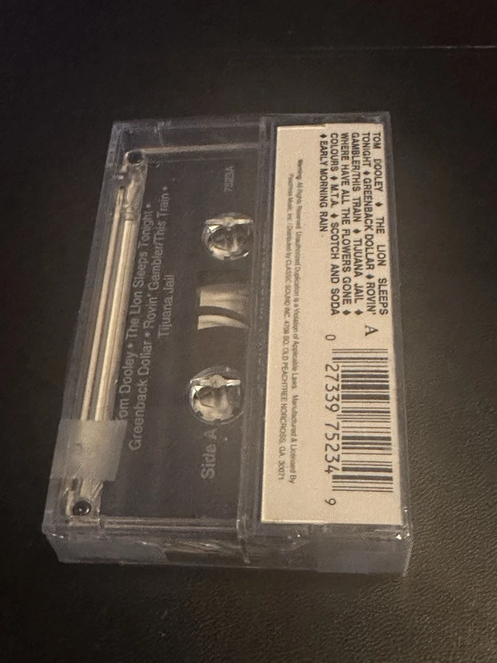 Original Kingston Trio Greatest Hits Cassette ✨New Sealed✨ - Image 3 of 3