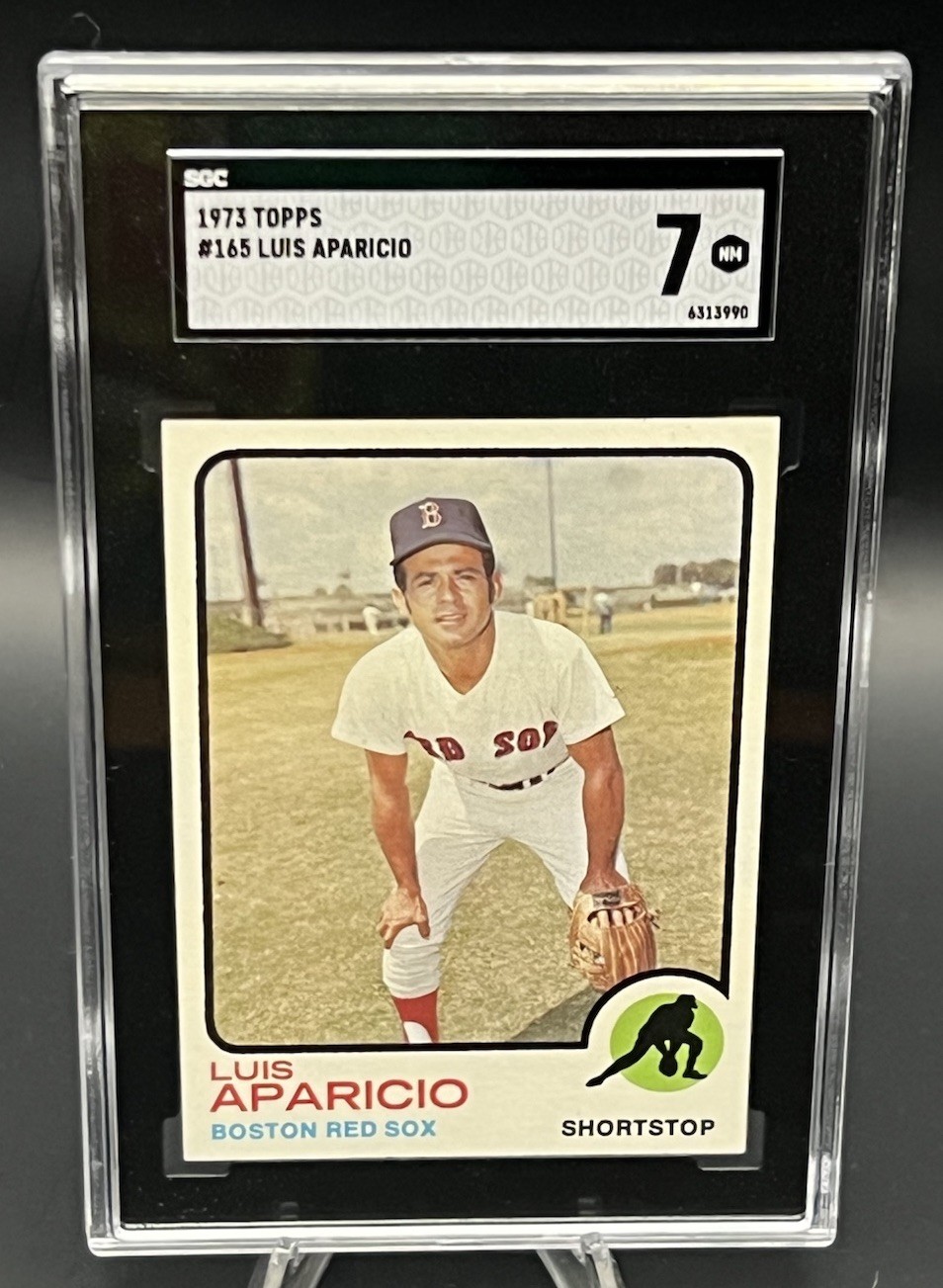 1973 Topps - Luis Aparicio🔥 #165 HOF SGC 7! CENTERED