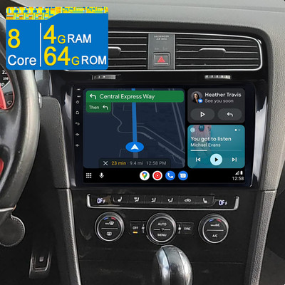 8-Core Android 15 Autoradio Carplay GPS Navi SWC RDS Für VW Golf 7 MK7 2012-2017