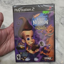 Adventures of Jimmy Neutron Boy Genius: Attack of the Twonkies (PS2 game)  NEW 