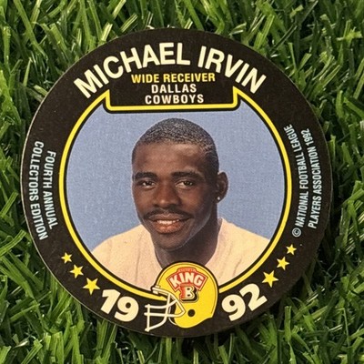 1992 King B Discs #7 Michael Irvin Dallas Cowboys HOF