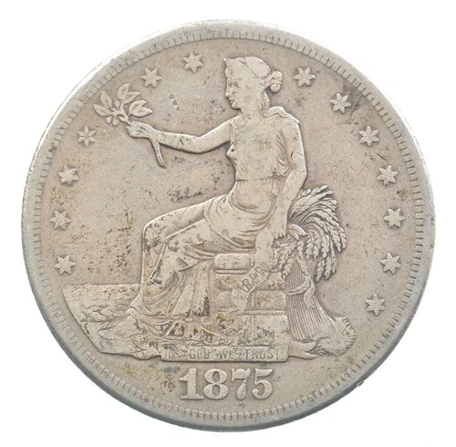 1875-S Seated Liberty Trade Dollar *3521