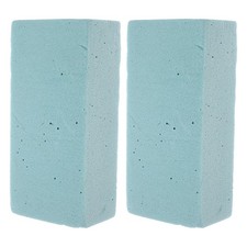 2 PCS Steckschaumziegel Schaumstoffbl&ouml;cke F&uuml;r Bastelarbeiten Kunstblumen