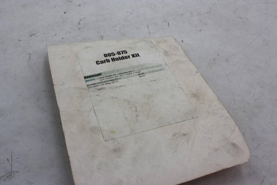 1990-2001 KAWASAKI NINJA ZX-11 COLETORES DE ADMISSÃO BOTAS SUPORTES CARB FABRICADOS NO JAPÃO - Imagem 4 de 4