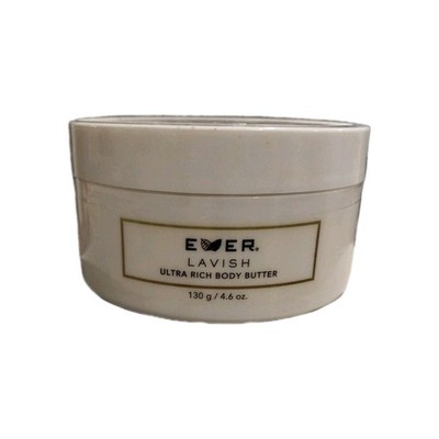 EVER Lavish Ultra Rich Body Butter 4.6 Oz New Sealed Cosmetics Moisturize 