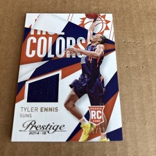 2014 Prestige True JSY RELIC SP /99 Tyler Ennis RC #45 Suns Basketball (f5)