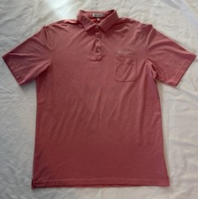 Peter Millar x Taylor Made “The Kingdom” Size Large Mens Polo Shirt Summer Golf