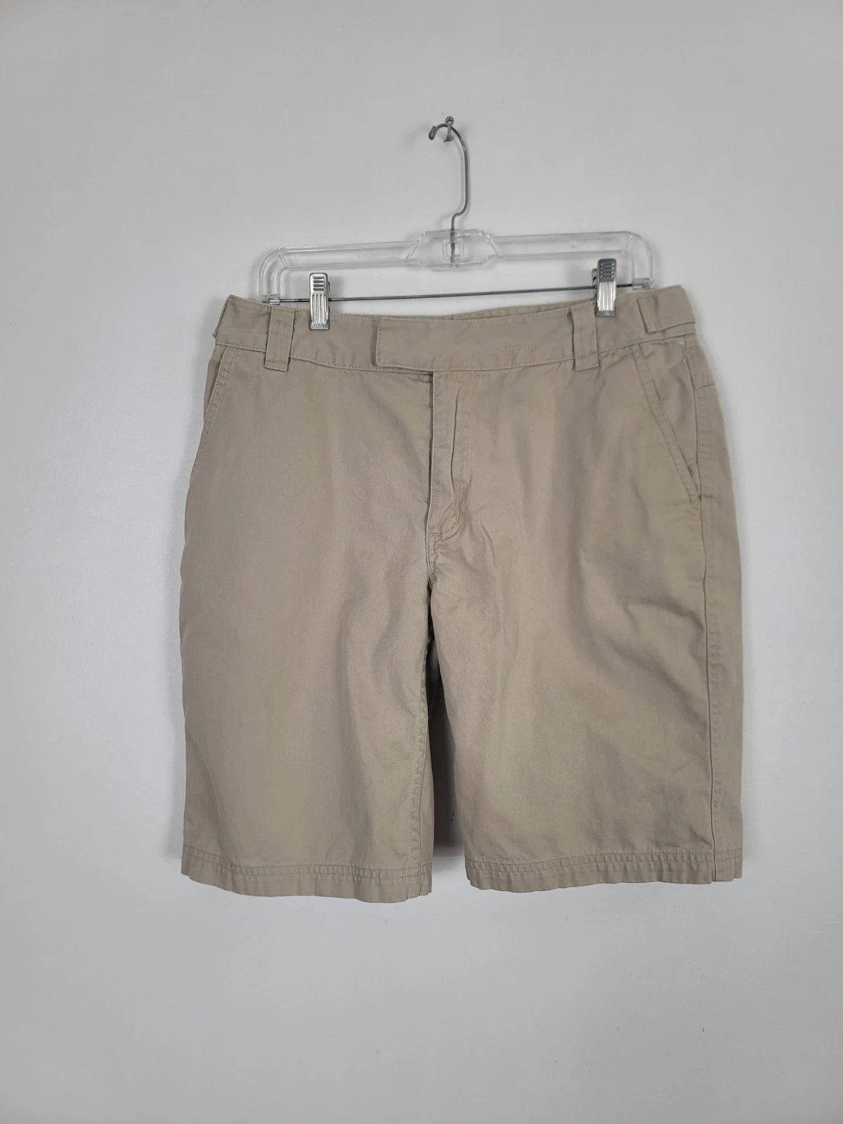 Filson Women's Dry Tin Field Camp Shorts Khaki Cotton Size 10 Hiking Outdoor