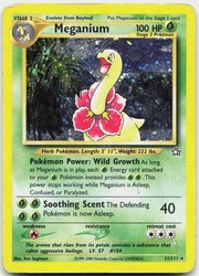 Meganium 11/111 Neo Genesis Holo Rare
