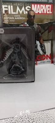 Captain America - Figurine Marvel Eaglemoss - 1/16 (13,5 cm) N° 44 - Photo 1/4