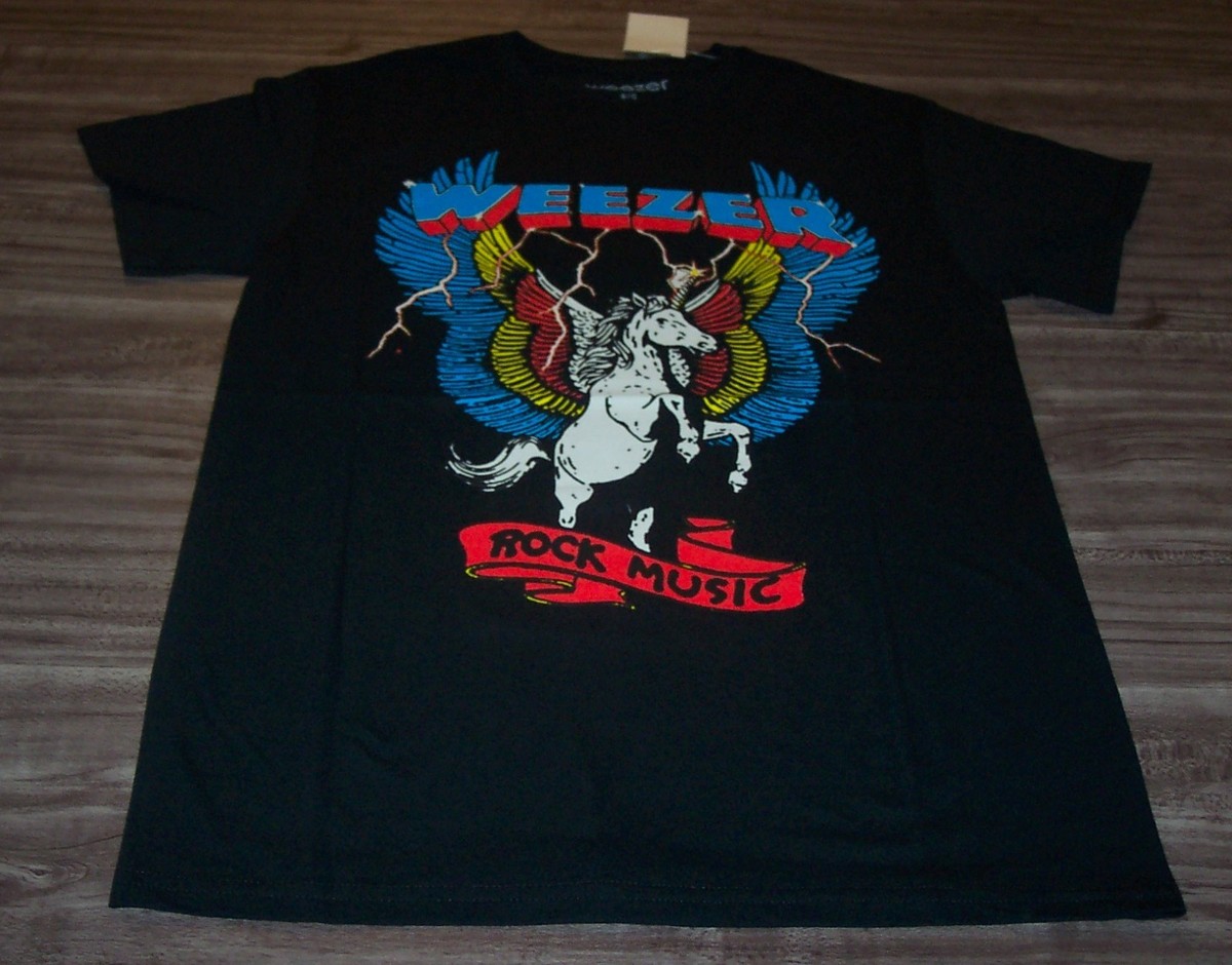WEEZER UNICORN Rock Music Band T-Shirt MENS SMALL NEW w/ TAG | eBay
