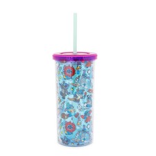 Disney Lilo Stitch Costumes 20-Ounce Carnival Cup With Lid and Straw