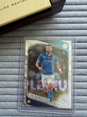 2026 Topps UEFA Champions League Alessandro Buongiorno #171 SSC Napoli Soccer