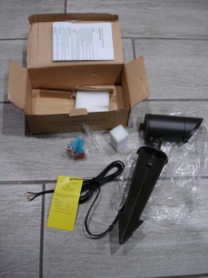 NEW WAC 5411-27BZ   3W InterBeam Accent Light W/Stake   2700K   20°-60°   Bronze