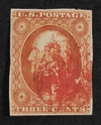 CKStamps: US Stamps Collection Scott#10 3c Washington Used
