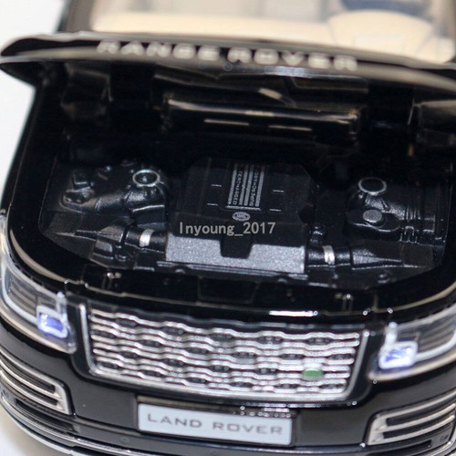Land Rover Range Rover escala 1/32 coche de juguete modelo diecast coche niños regalos blanco - Imagen 12 de 15