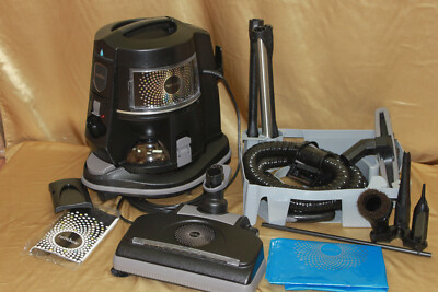  Rainbow E2 Vacuum Black LED ULTRA DELUXE 5 YEAR warranty COMPLETE! NEW OPEN BOX
