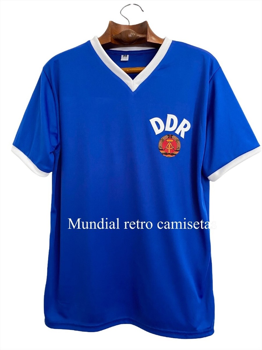 Camiseta Alemania Democratica DDR mundial 1974
