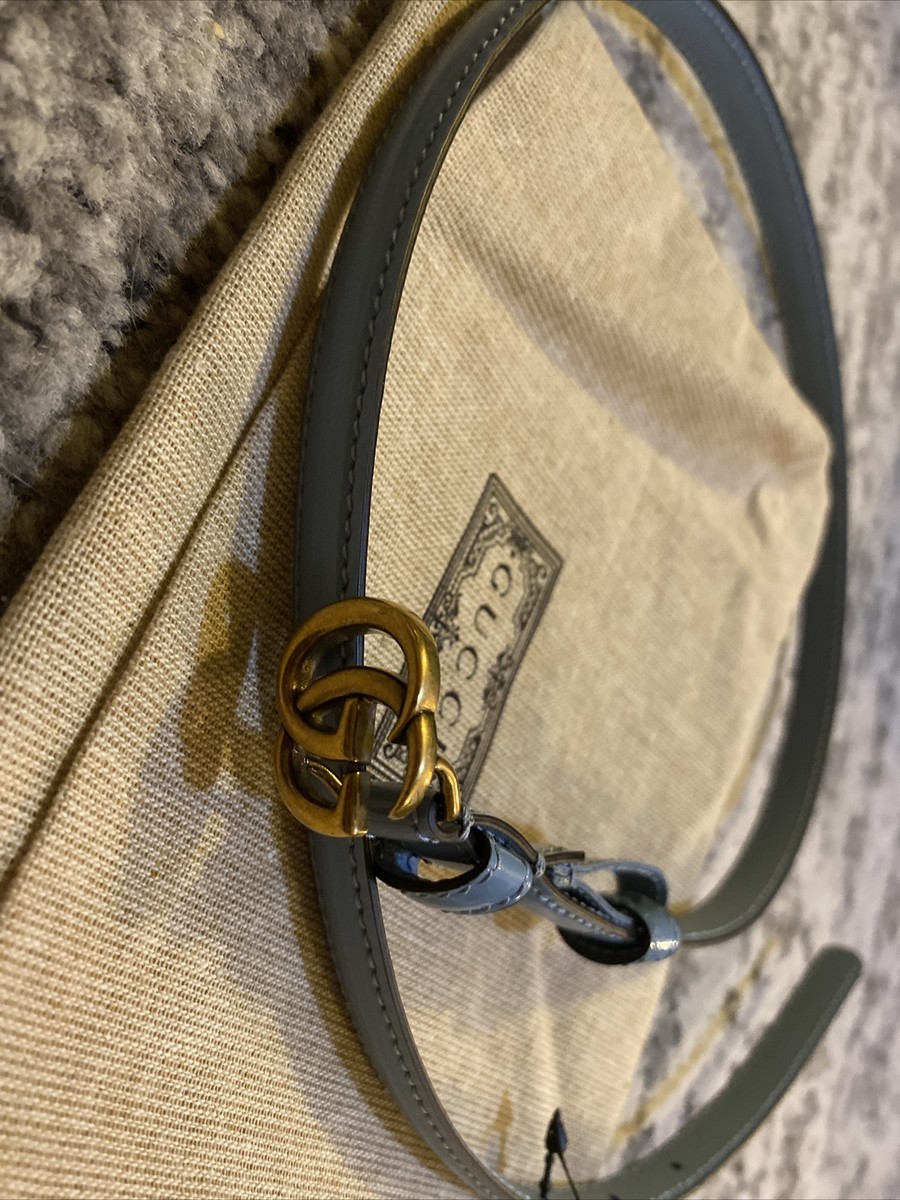 Gucci GG Mousse Top Patent Leather Belt Gucci Gucci GG Mousse Top Patent Leather Belt size 90 | Grailed main image 3