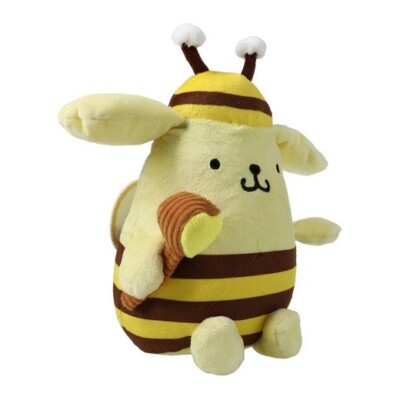 Sanrio Pompompurin Bee Mascot マスコットハチ激レア Pompompurin as honey bee - Hello Kitty & Friends plush toy