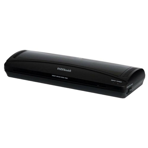 WHSmith Black A3 Laminator Laminates A3 & A4 5 Minute Warm Up Jam