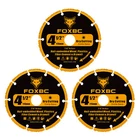 4 1/2 Cut Off Wheels, Carbide Cutting Disc for Wood, Wood with Nails, 3 Pack