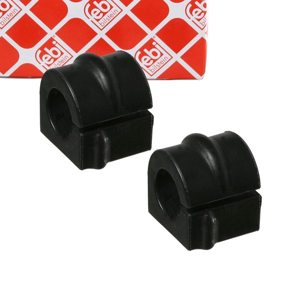 2X Febi 21124 Stabilisatorlager Stabilager FüR Opel Omega B Vorderachse 350147-image