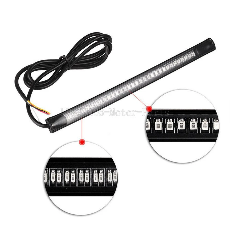 2x 48 LED Strip Tail Brake Light For Honda Goldwing 1100 1200 1500 1800 GL F6B — 第 3/4 张图片