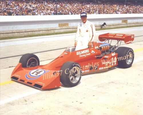 AJ FOYT 1975 INDY 500 AUTO RACING 8X10 PHOTO - Picture 1 of 1
