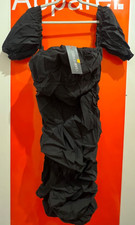 BRAND NEW I Saw It First Black Ruched Bodycon Dress, Size 18, B10